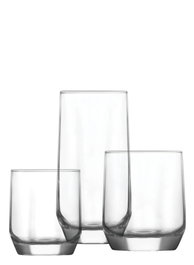 Hermia Juego de Vasos LV-DIAS1 INT de 18 Piezas